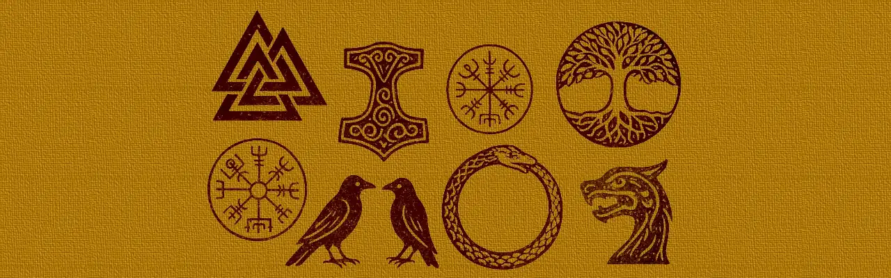 Symbole der Wikinger
